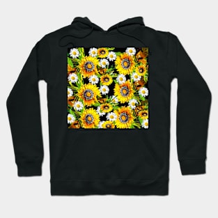 Sunflowers and Daisies Hoodie